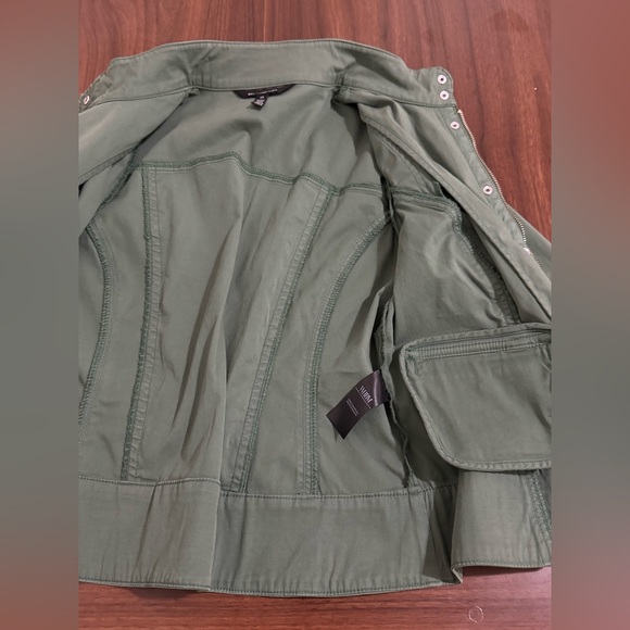 White House Black Market Jackets & Coats Green Size: 10 - Picture 6 of 10